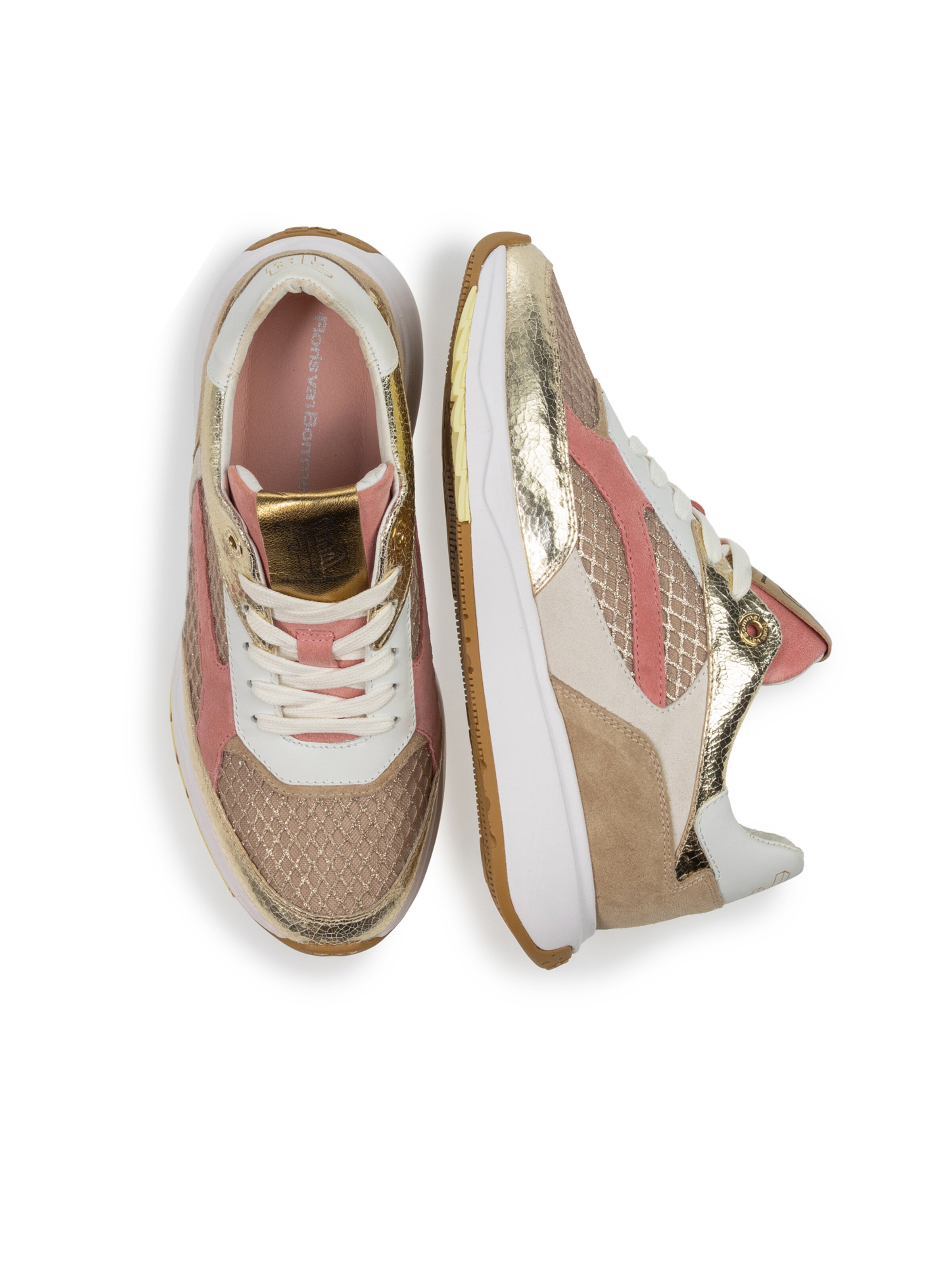 Floris van Bommel Sneakers 'Suvi 02' in Gold