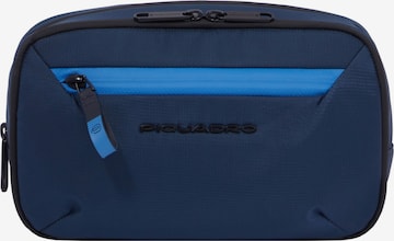 Piquadro Toiletry Bag 'Corner 2.0' in Blue: front