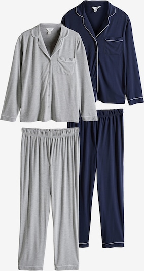 The Set Pyžamo - námořnická modř / šedá, Produkt
