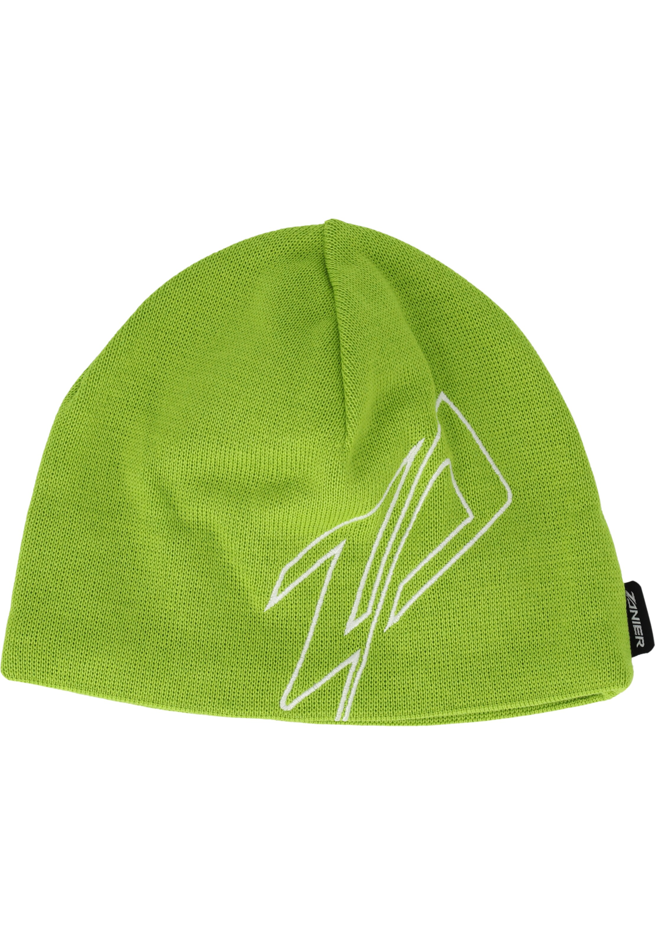 Zanier Beanie 'YBBS UX' in Green: front