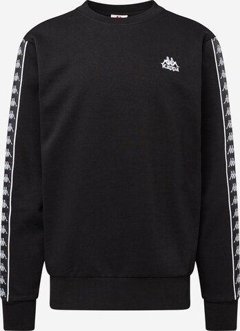 Sweat-shirt KAPPA en noir : devant