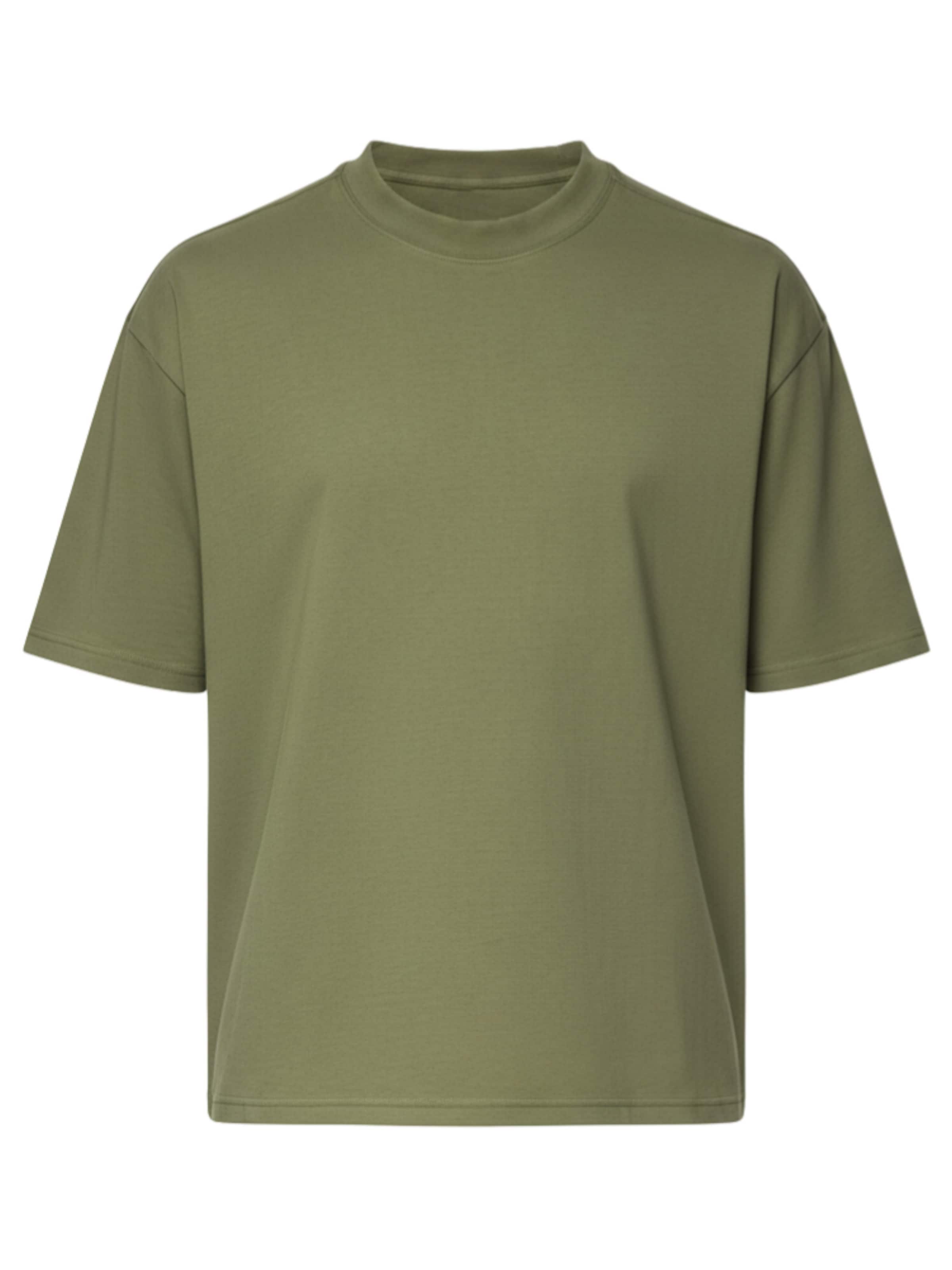 Ombre Shirt in Groen: voorkant