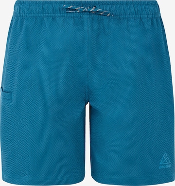 PROTEST Board shorts 'PRTAgaat 25' in Blue: front