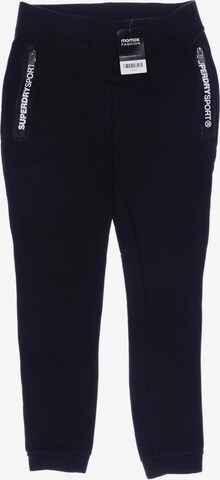 Superdry Pants in S in Black: front