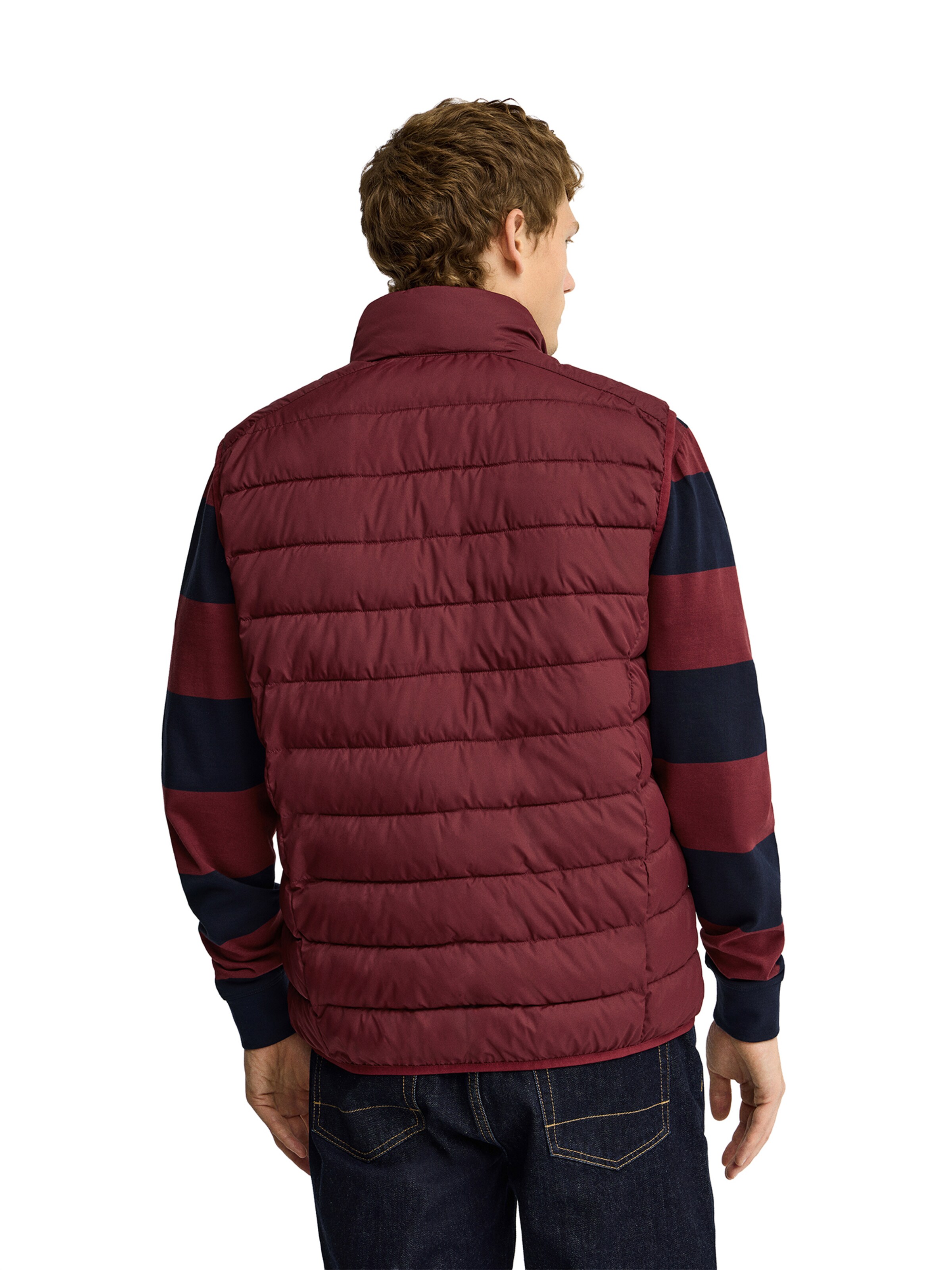 Polo Club Vest in Red