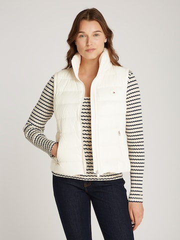 Gilet TOMMY HILFIGER en beige : devant