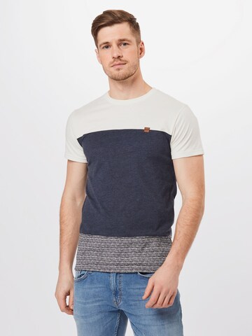 INDICODE JEANS T-Shirt 'Hammond' in Blau: predná strana