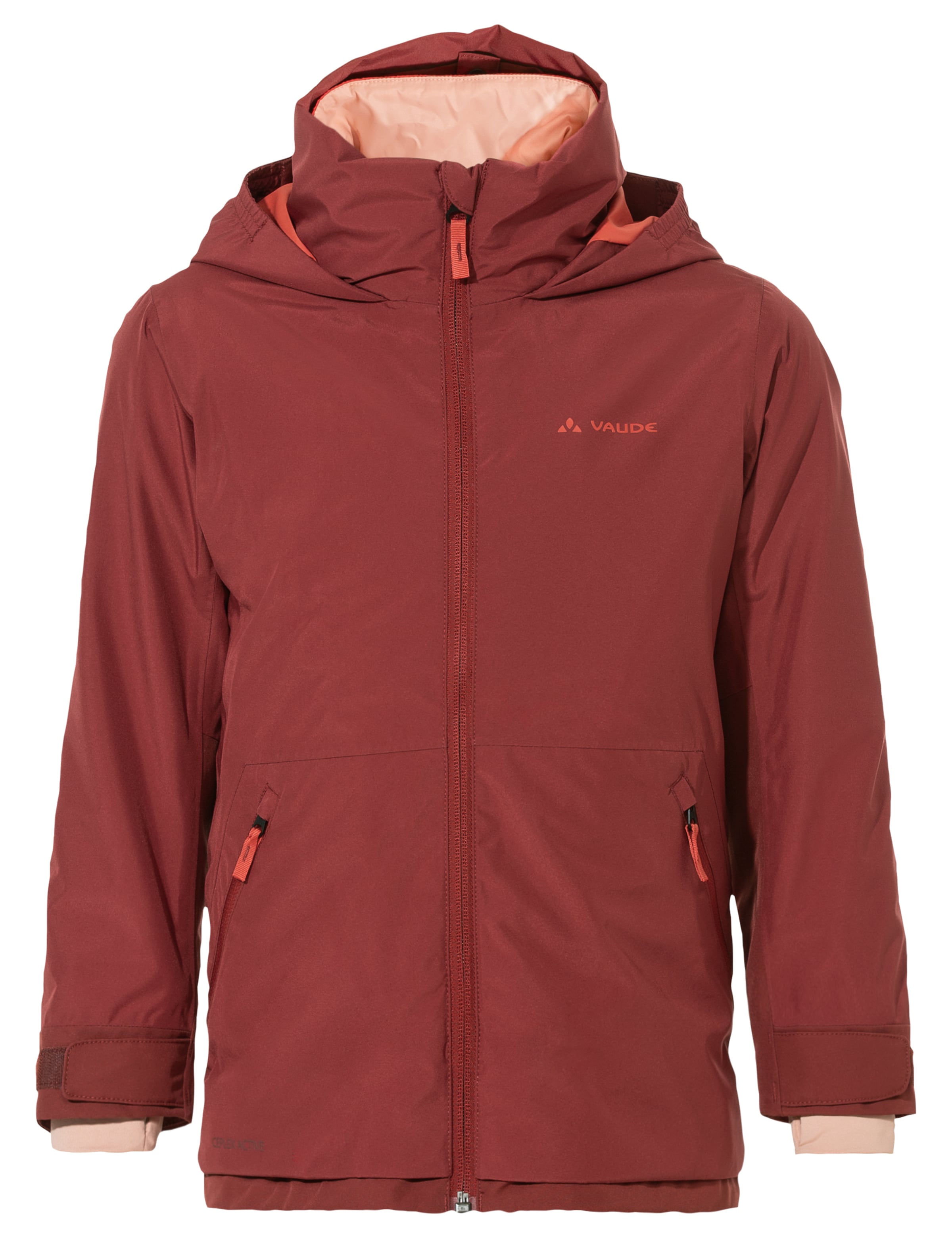 VAUDE Weatherproof jacket in Red: front
