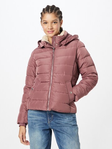 ONLY - Casaco de inverno 'CAMILLA' em rosa: frente