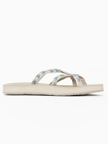 Minnetonka Teenslipper 'Hanna' in Wit