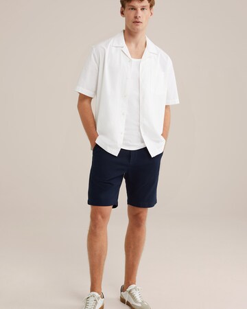 Regular Pantaloni de la WE Fashion pe albastru