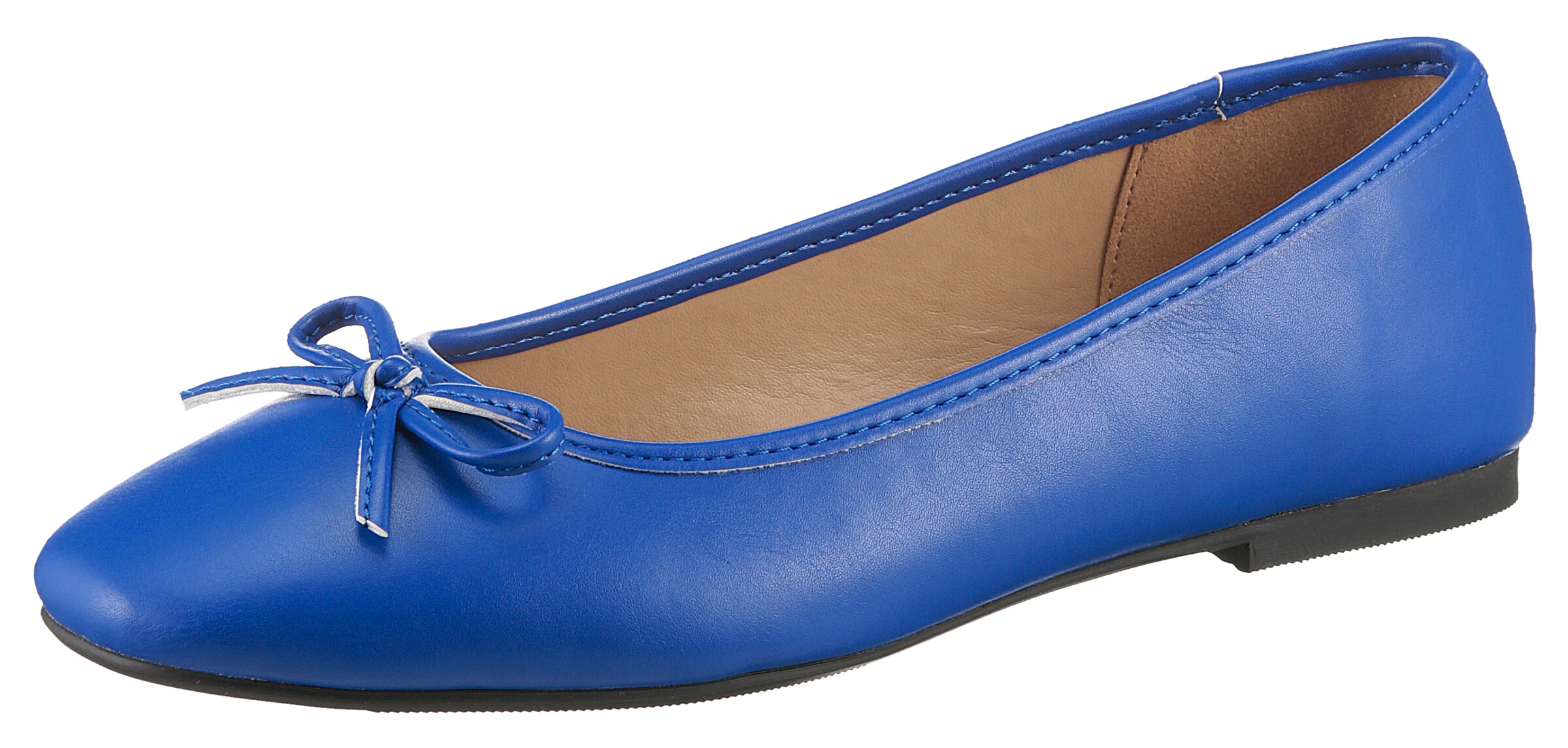 Aniston Ballet Flats in Blue: front