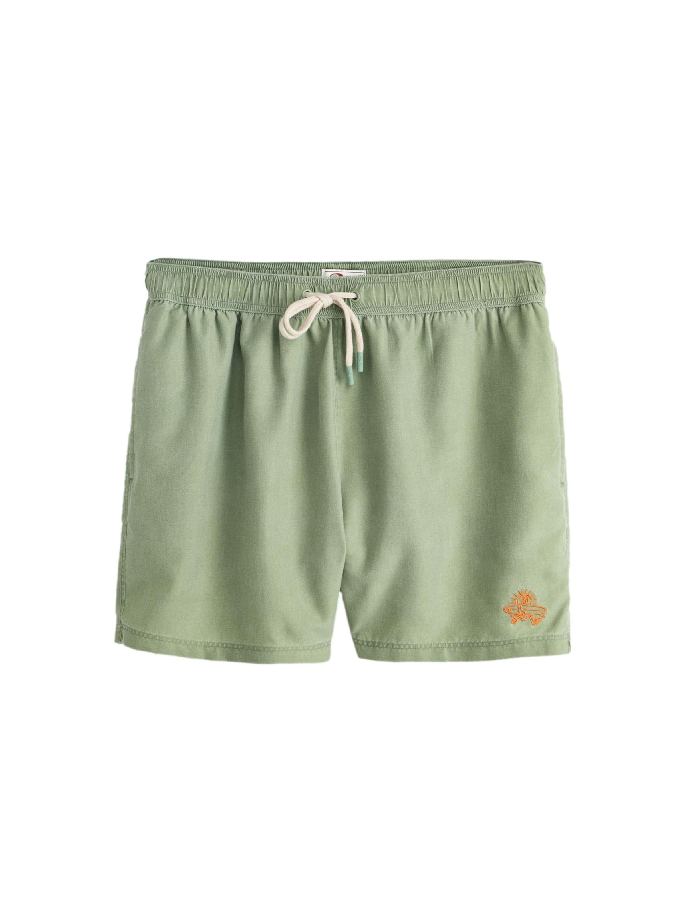 Next Плавательные шорты в Зеленый: спереди