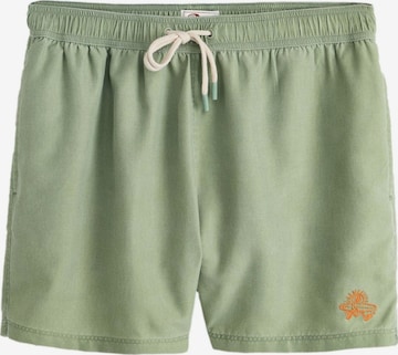 Next Плавательные шорты в Зеленый: спереди
