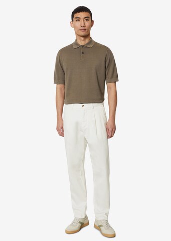 Marc O'Polo Tapered Chino in Wit
