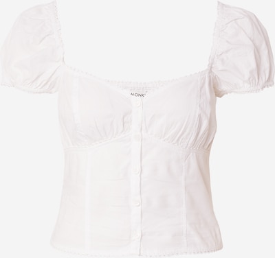 Camicia da donna Monki di colore bianco, Visualizzazione prodotti