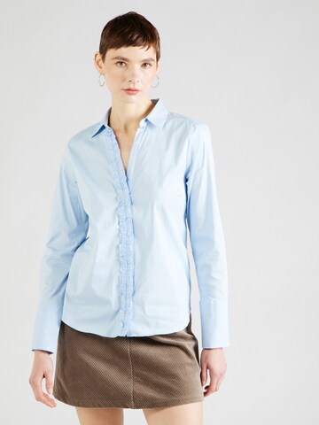 MOS MOSH Blouse in Blauw: voorkant