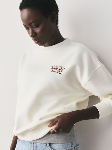 Sweat-shirt 'Tweety Pie' Next en beige