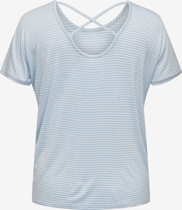 T-shirt ONLY Carmakoma en bleu