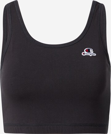 Sutien de la Champion Authentic Athletic Apparel pe negru: față