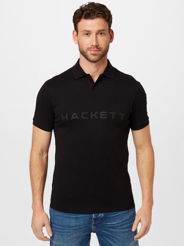 Hackett London - Camiseta 'ESSENTIAL' en negro: frente