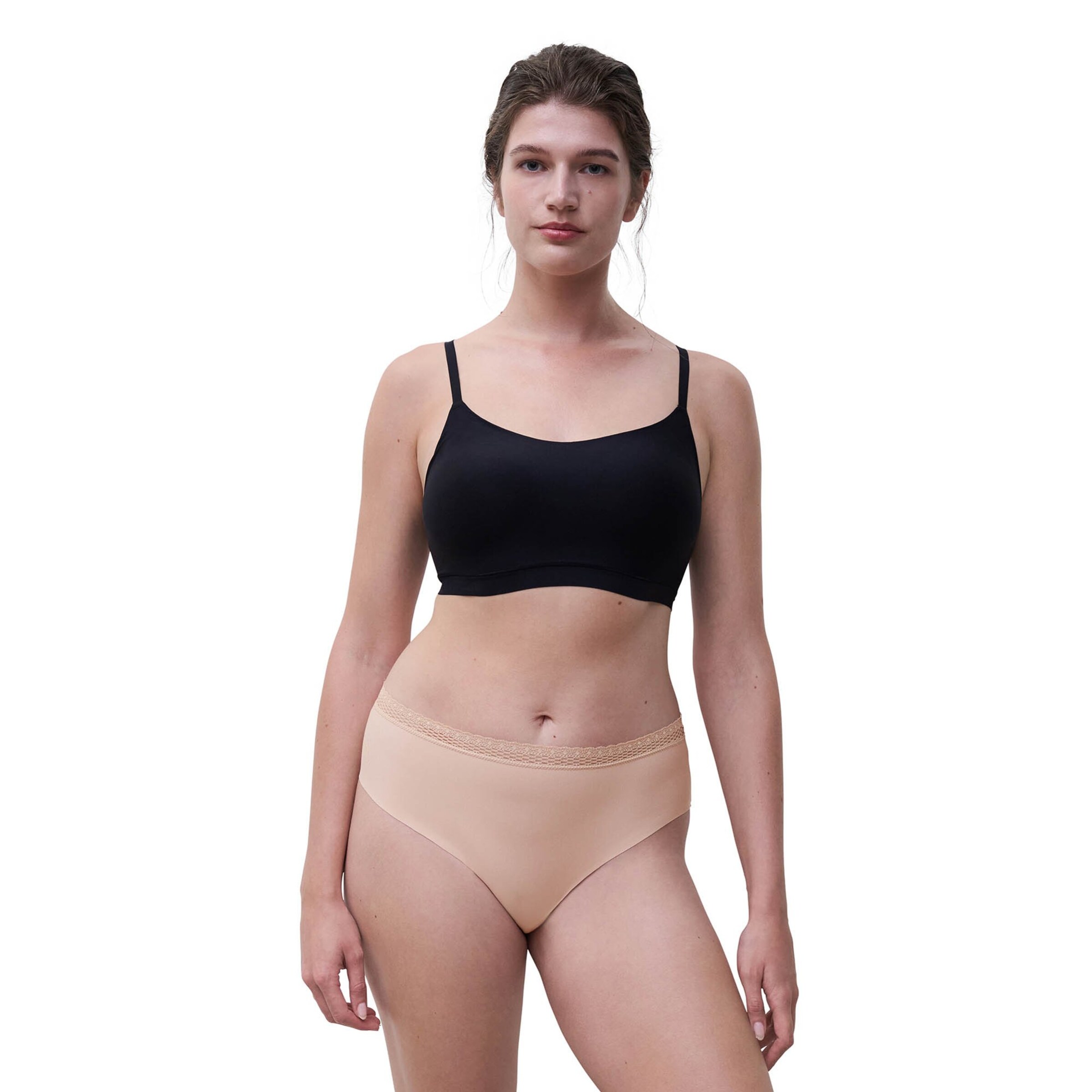 Slip 'Cozy Chic' di Chantelle in beige