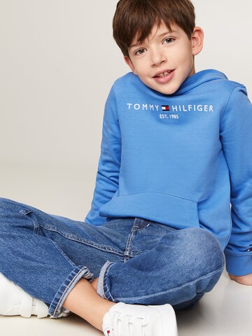 TOMMY HILFIGER Sweatshirt 'Essential' in Blau