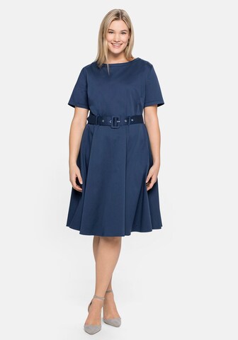 Robe de cocktail SHEEGO en bleu