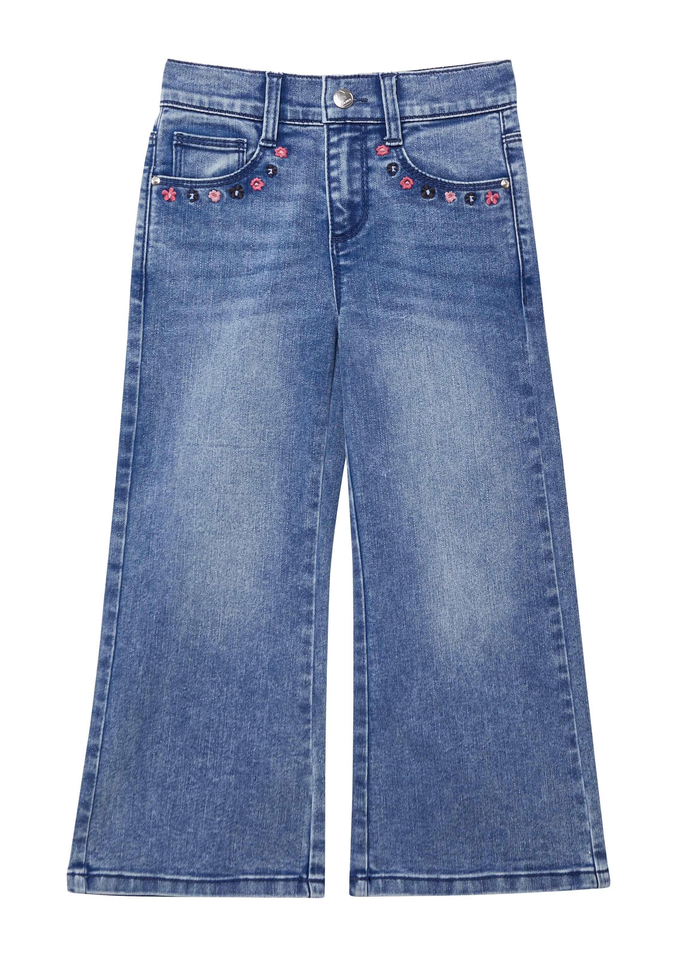 s.Oliver Wide leg Jeans in Blauw: voorkant