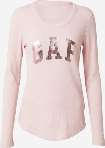 T-shirt GAP en rose : devant