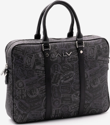 Borsa portadocumenti di ALV By Alviero Martini in nero: frontale