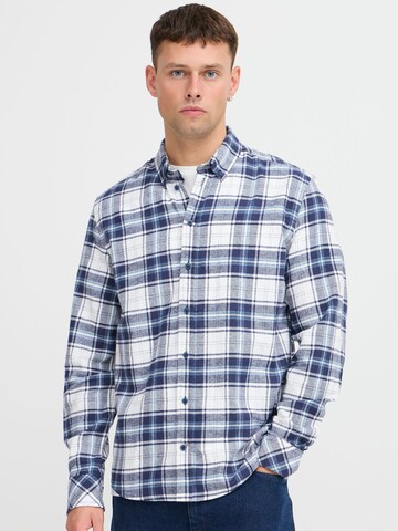 BLEND Regular Fit Hemd in Blau