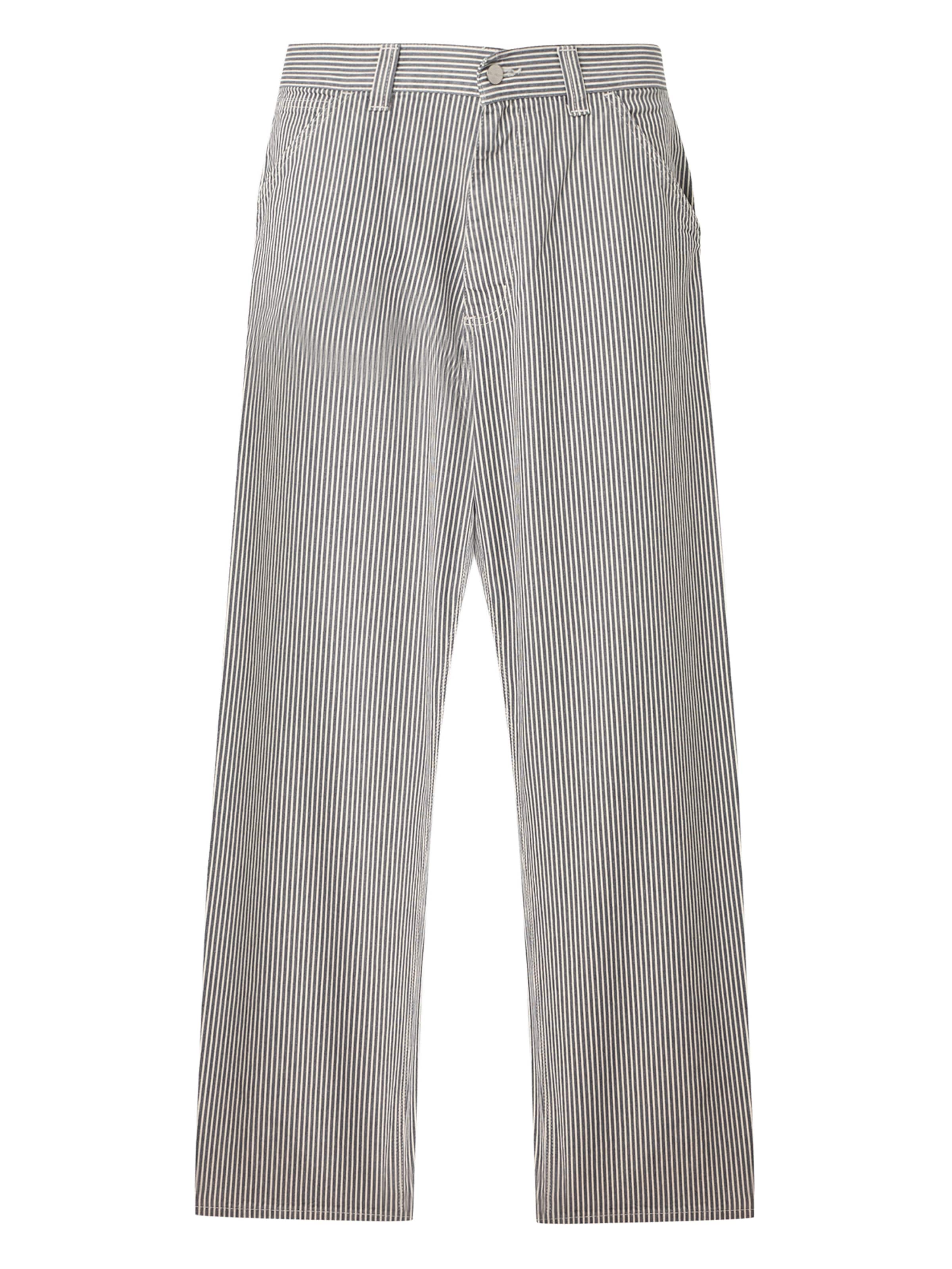 Carhartt WIP Широка кройка Панталон 'Mercer' в сиво: отпред