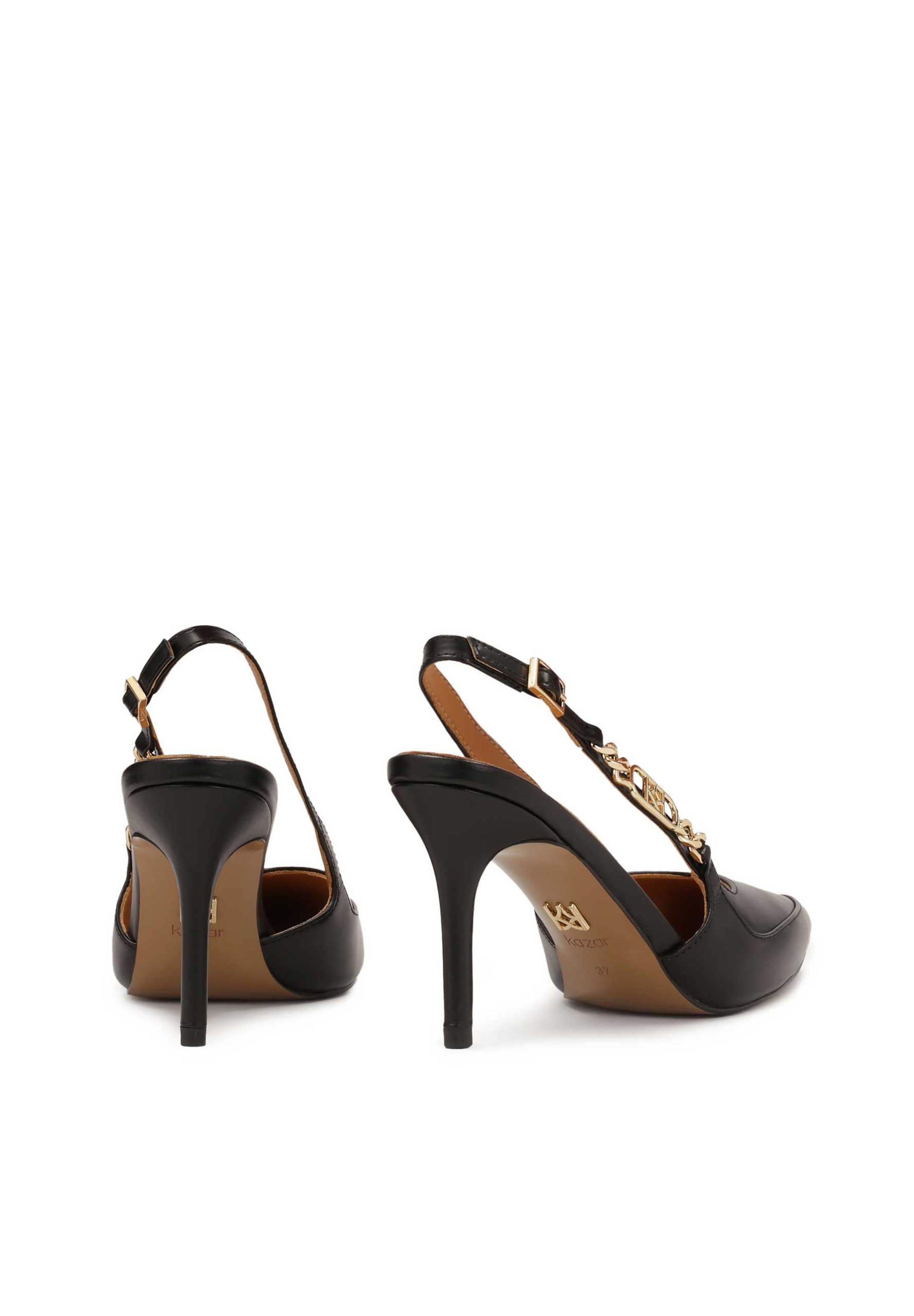 Kazar Lahtise kannaosaga kontsakingad, värv must