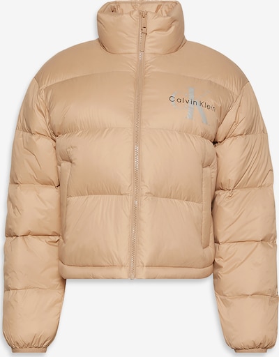 Calvin Klein Jeans Välikausitakki värissä cappuccino / musta / hopea, Tuotenäkymä