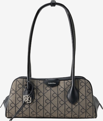 Calvin Klein Shoulder Bag in Black: front