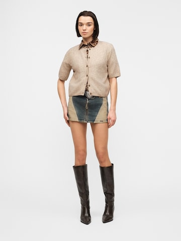 JDY Плетена жилетка 'JDYCHLOE' в бежово