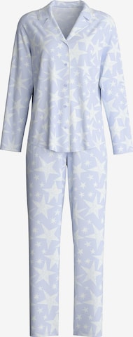 CALIDA Pyjama 'Cosy Nights' in Weiß: Vorderseite