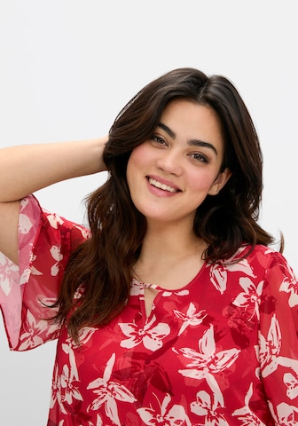 SHEEGO Blouse in Rood