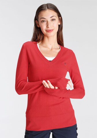 DELMAO Pullover in Rot YOU ABOUT 