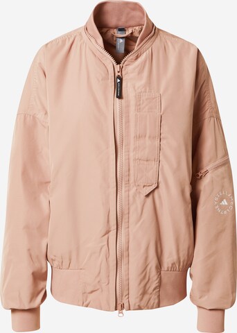 Veste de sport ADIDAS BY STELLA MCCARTNEY en marron : devant