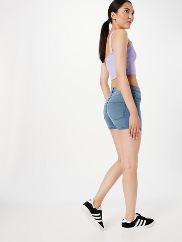 JDY Slimfit Shorts 'TULGA' in Blau