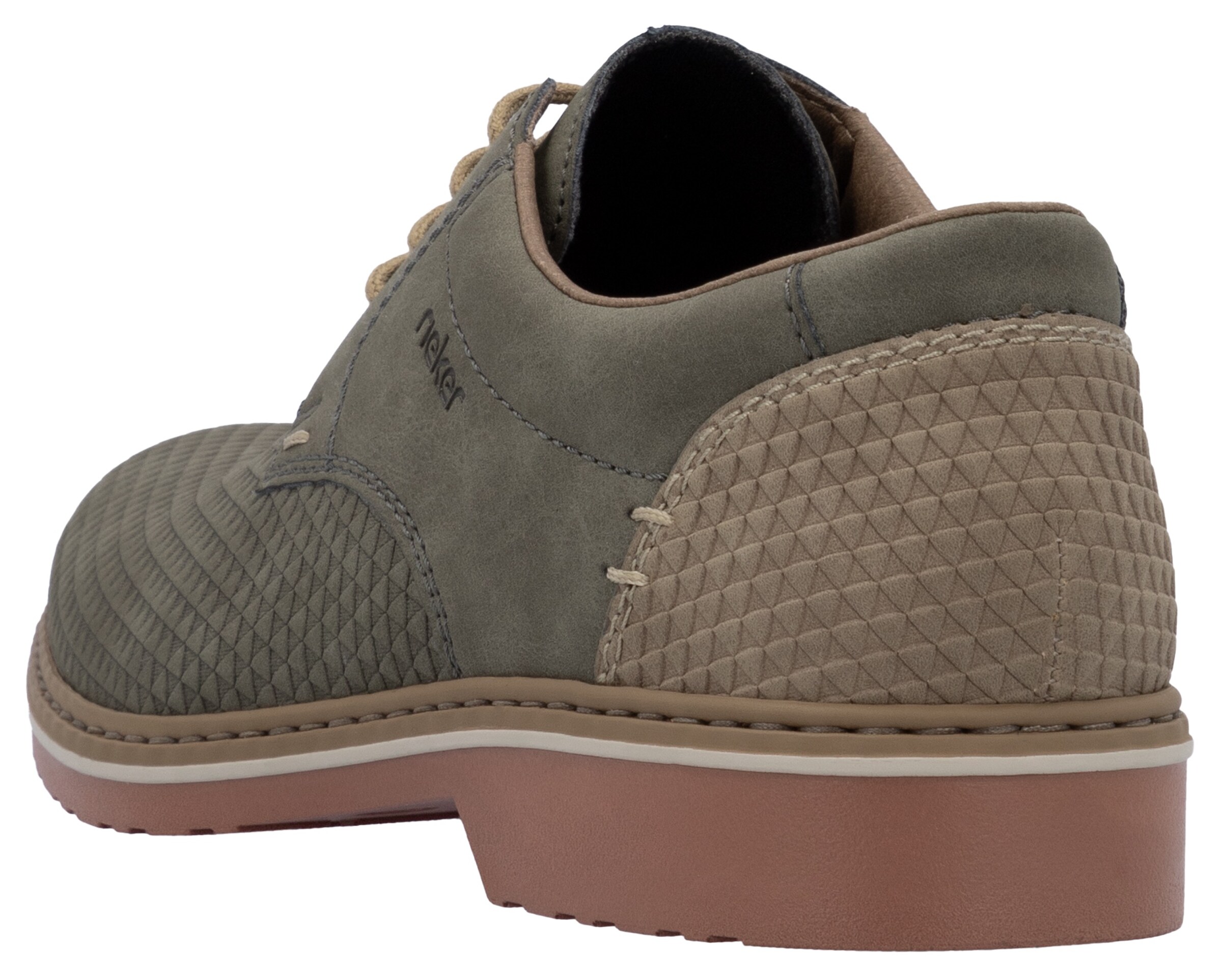 Rieker Lace-Up Shoes in Green