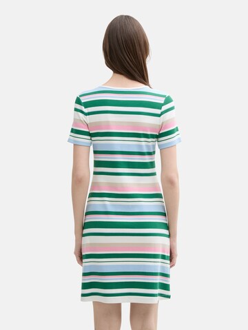 TOM TAILOR DENIM Kleid in Weiß