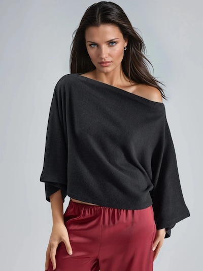 Busem Pull-over en S en noir, Vue avec produit