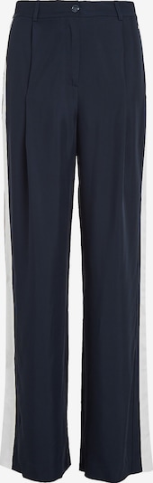 Tommy Hilfiger Curve Pleat-front trousers in Navy / Wine red / White, Item view