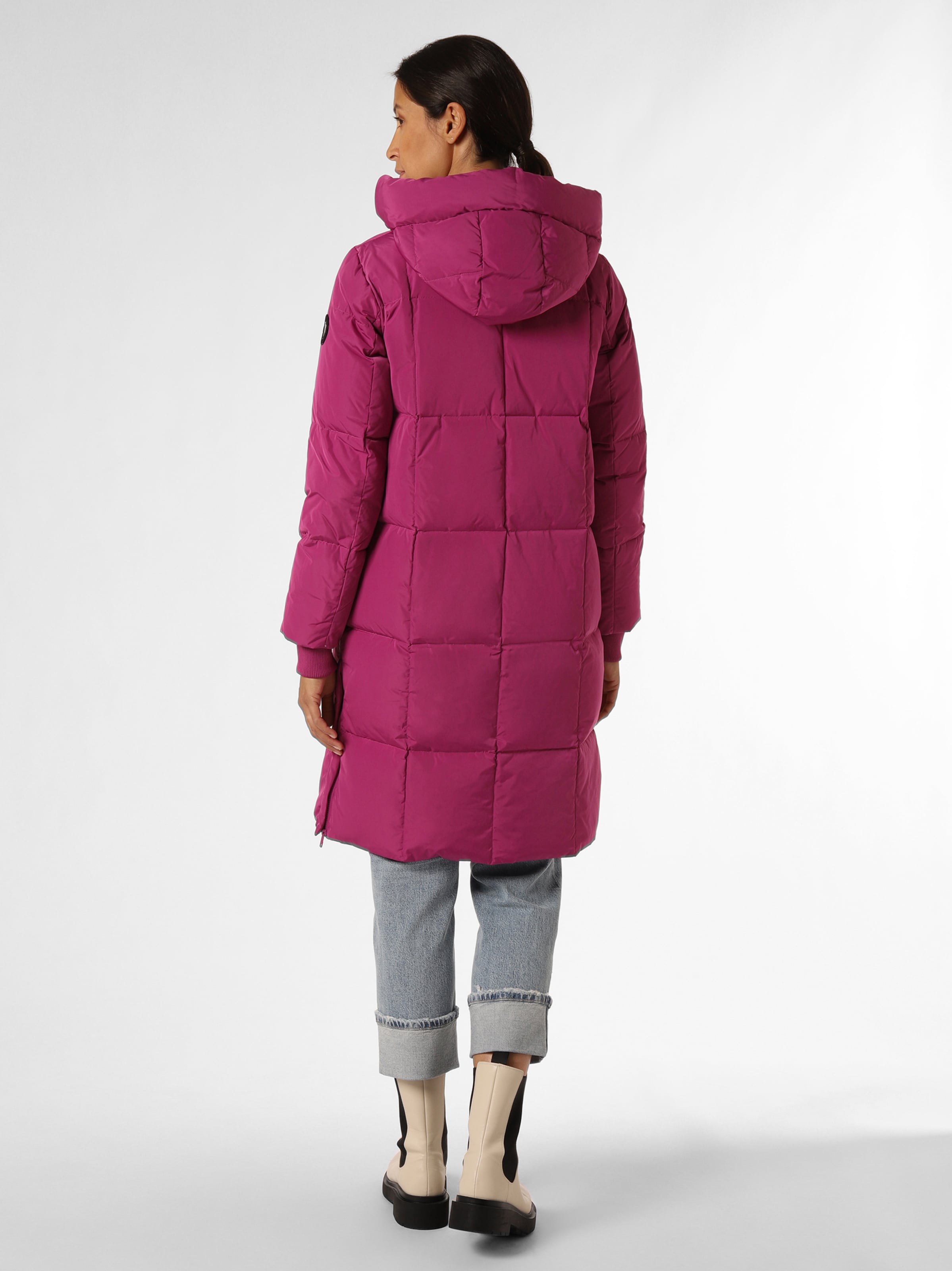 MOS MOSH Winter Coat in Fuchsia ABOUT YOU