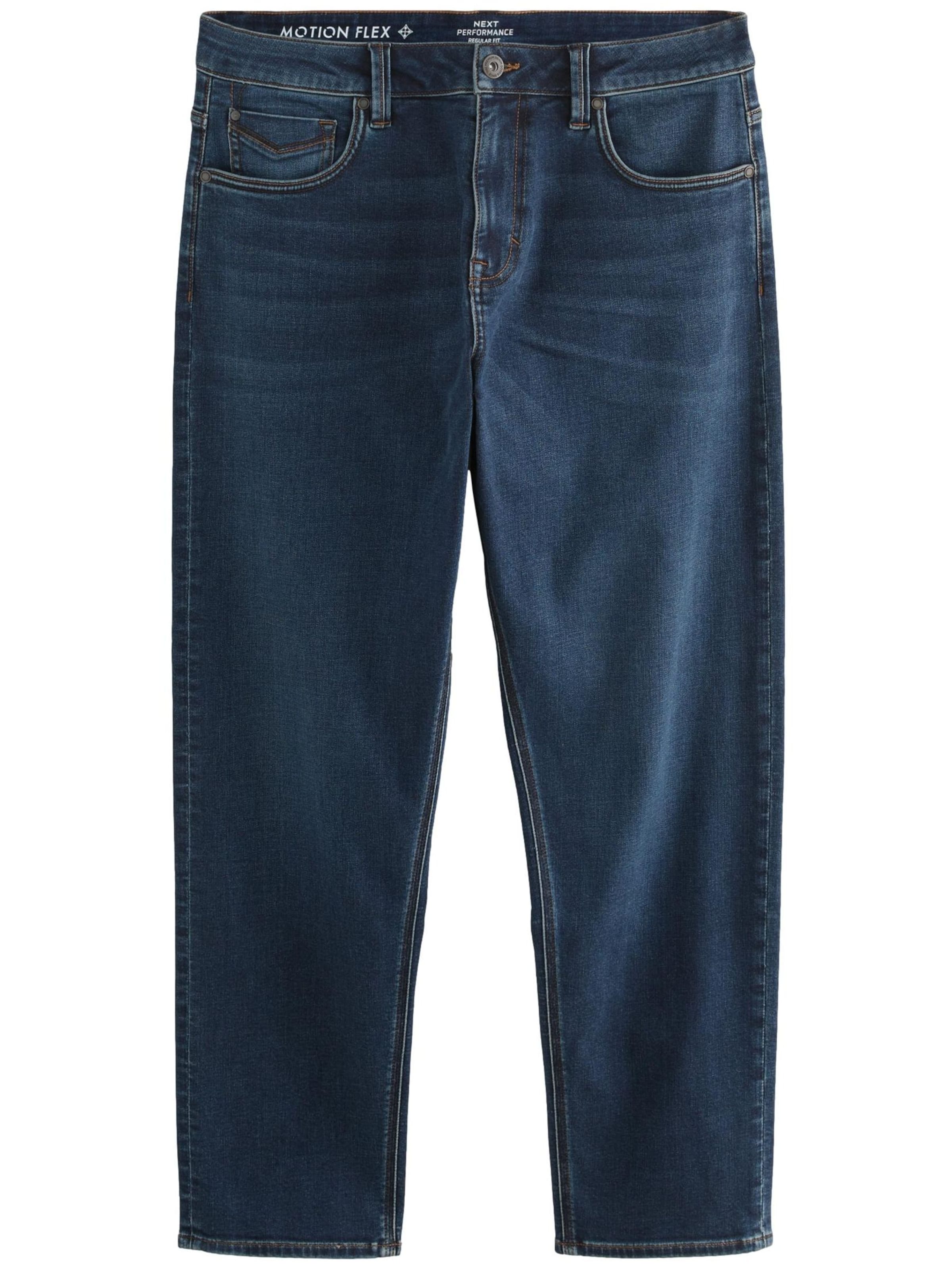 Next Alt kitsenev Teksapüksid, värv sinine: eest vaates