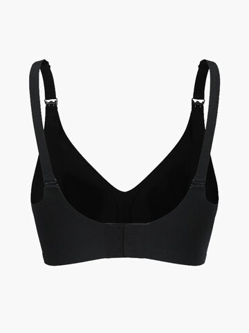 cfab (formerly creamy fabrics) - Bustier Sujetador 'Comfort Maternity Still-BH ohne Bügel' en negro