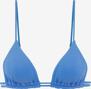 Copenhagen StudiosTrokutasti Bikini gornji dio - plava boja: prednji dio